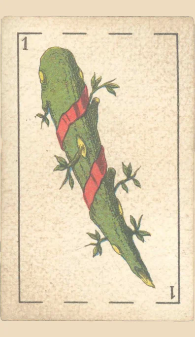 As de Bastos – Tarot gitano (baraja española de Fournier)