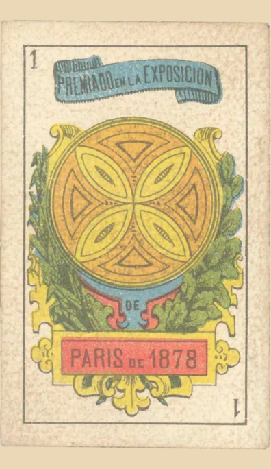 Baraja española de Fournier (Vitoria, 1878)