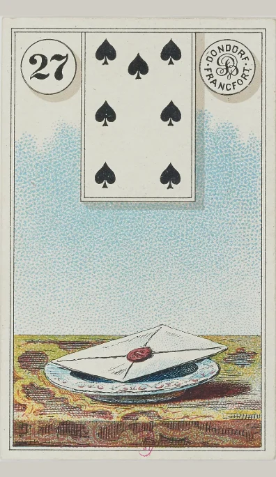 Carta 27 La Carta del Lenormand antiguo de Dondorf