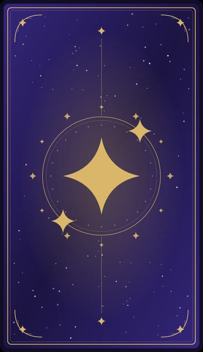 Reverso de carta de tarot