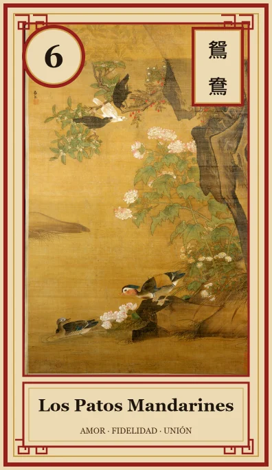 Los Patos Mandarines – Tarot Chino