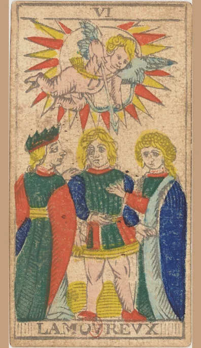 El Enamorado – Tarot de Marsella de Conver
