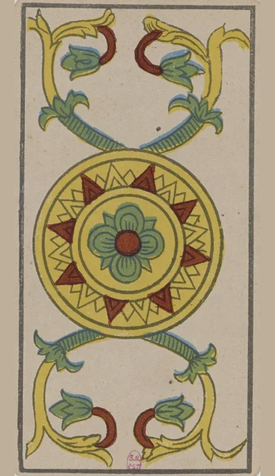 As de Oros – Tarot de Marsella de Lequart