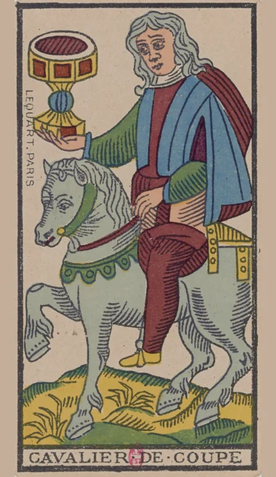 Caballero de Copas – Tarot de Marsella de Lequart