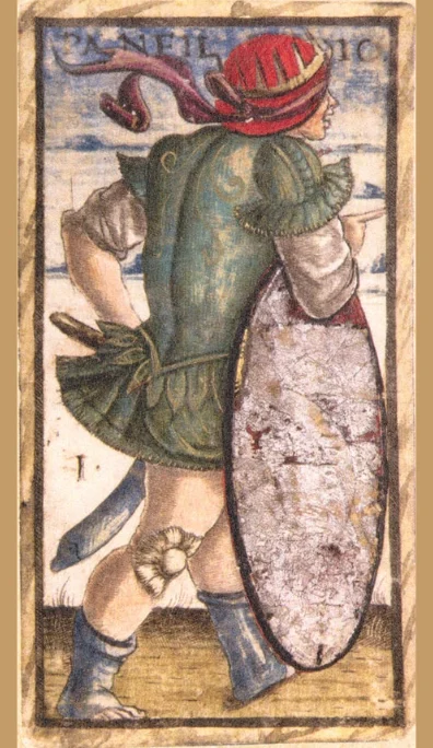 Panfilio, triunfo I del tarot Sola Busca