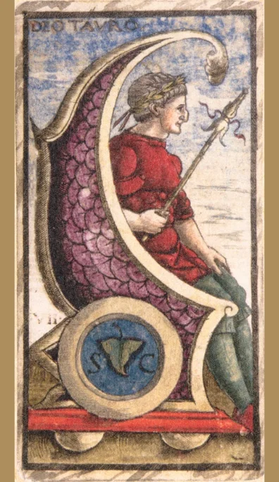 Deo Tauro, triunfo VII del tarot Sola Busca