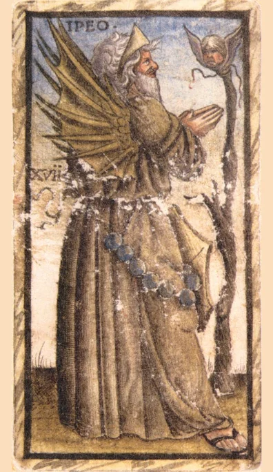 Ipeo, triunfo XVII del tarot Sola Busca
