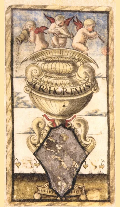 As de Copas – Tarot Sola Busca