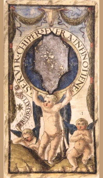As de Oros – Tarot Sola Busca