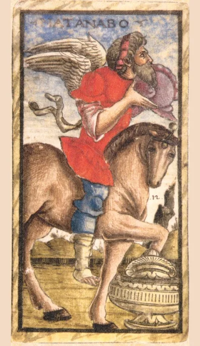 Caballero de Copas – Tarot Sola Busca