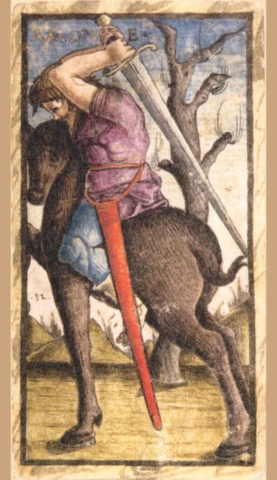 Caballero de Espadas – Tarot Sola Busca