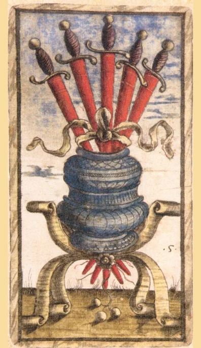 Cinco de Espadas – Tarot Sola Busca