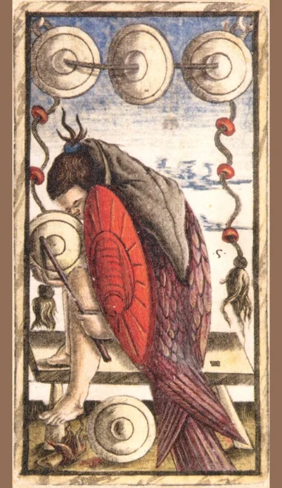 Cinco de Oros – Tarot Sola Busca