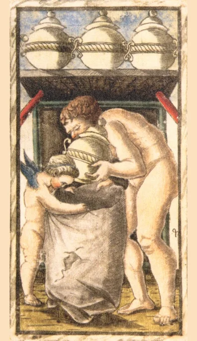 Cuatro de Copas – Tarot Sola Busca
