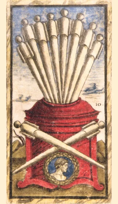 Diez de Bastos – Tarot Sola Busca