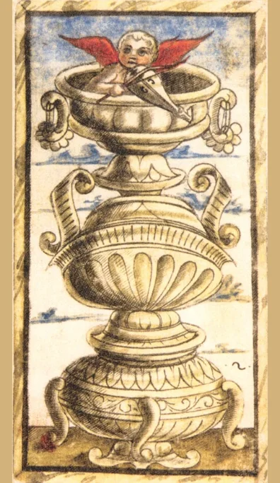 Dos de Copas – Tarot Sola Busca