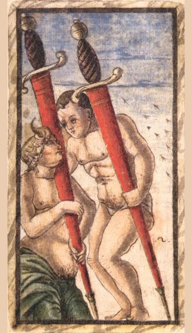 Dos de Espadas – Tarot Sola Busca