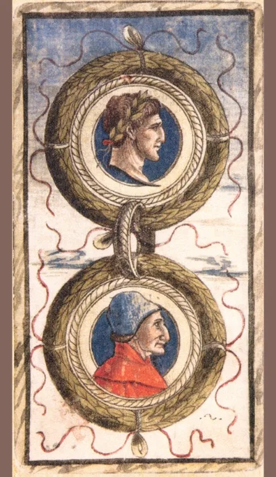 Dos de Oros – Tarot Sola Busca