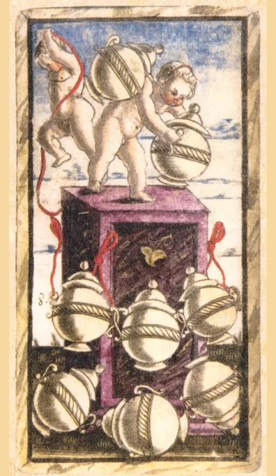 Ocho de Copas – Tarot Sola Busca