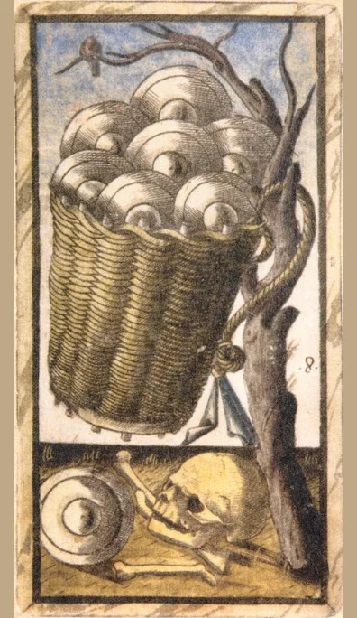 Ocho de Oros – Tarot Sola Busca