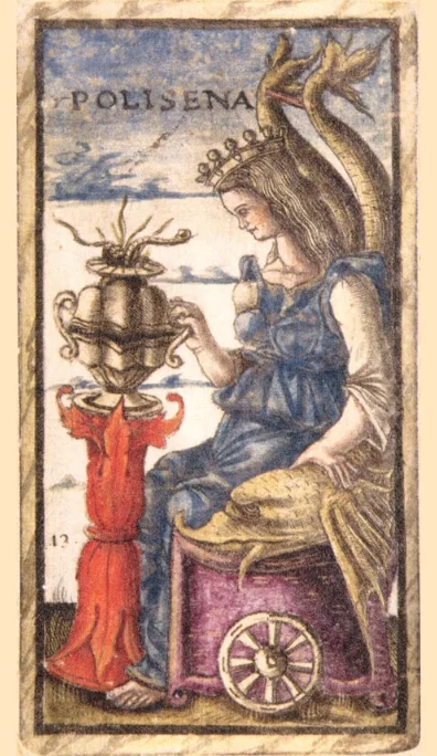 Reina de Copas – Tarot Sola Busca