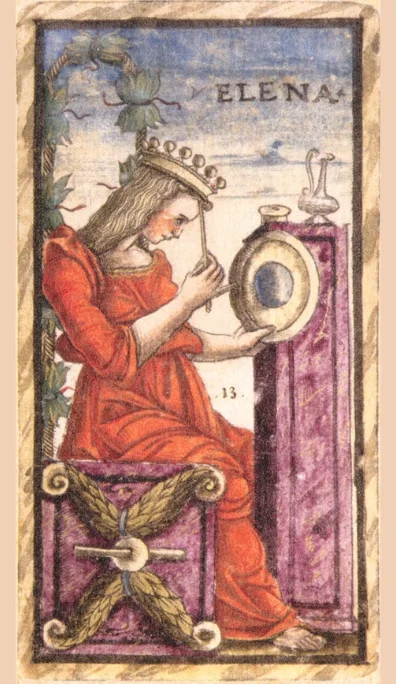 Reina de Oros – Tarot Sola Busca