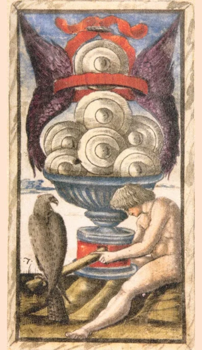 Siete de Oros – Tarot Sola Busca