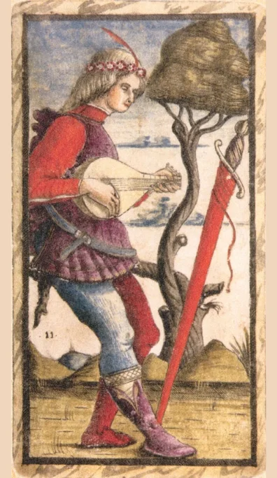 Sota de Espadas – Tarot Sola Busca
